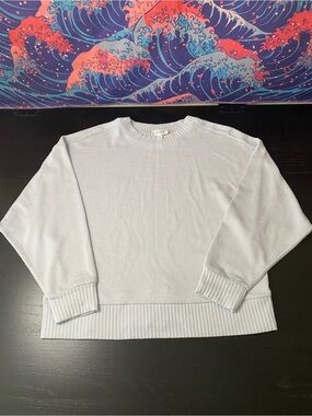 Have Men’s Light Gray Crewneck Sweater - Soft Knit